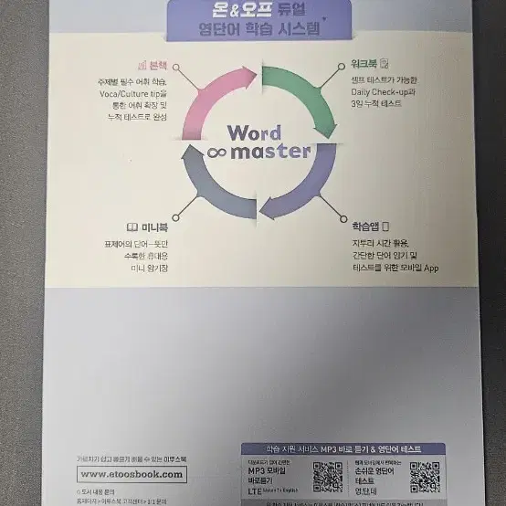 한번도 사용안한 단어장팔아요