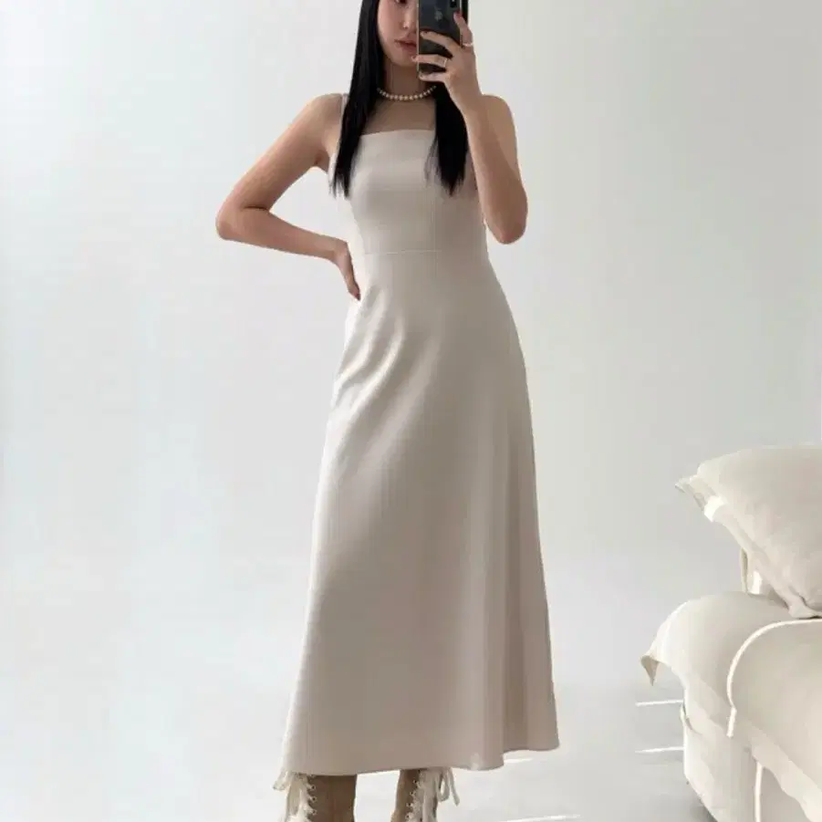 루루서울 fall in love dress 폴인러브 원피스 아이보리 s