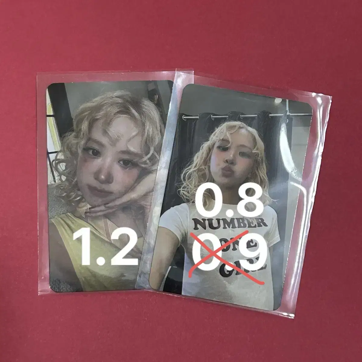 Rose's photo card from her album!!