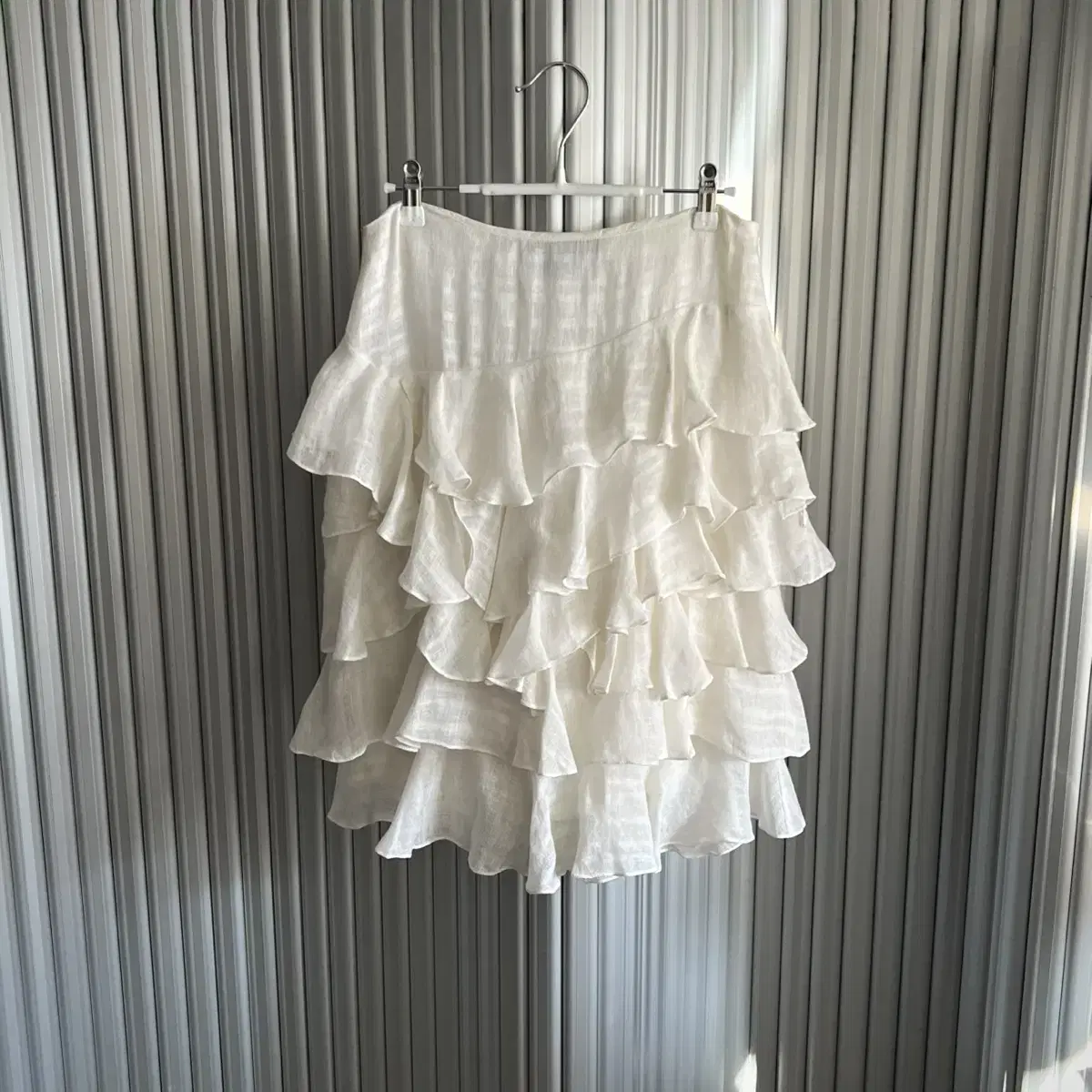 Polo linen skirt