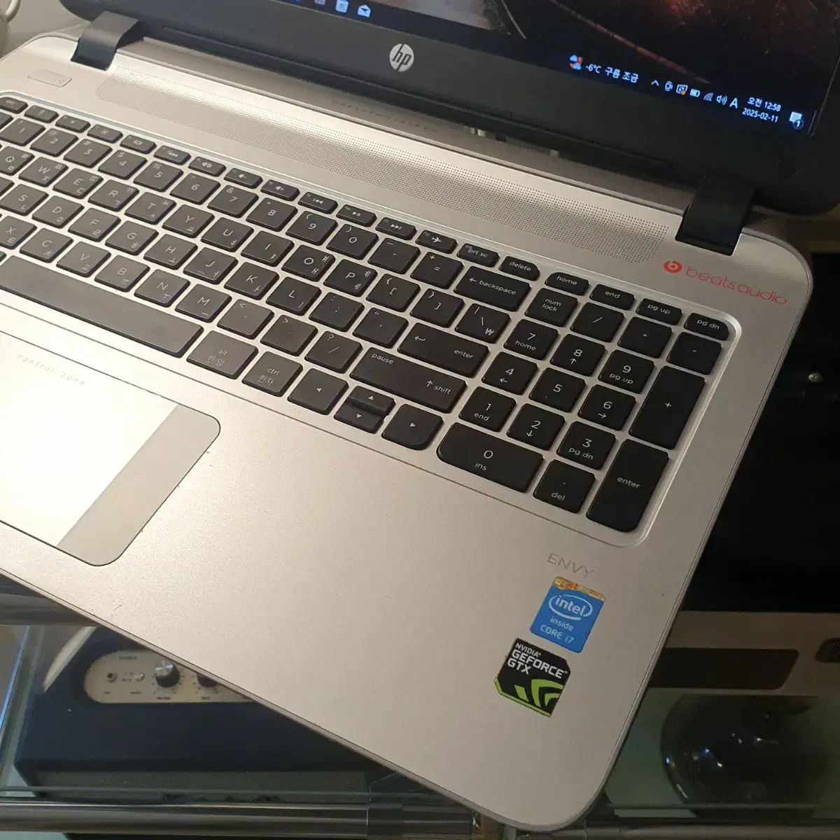 hp envy 엔비 i7,256GB+1TB,GTX850M 게이밍 노트북