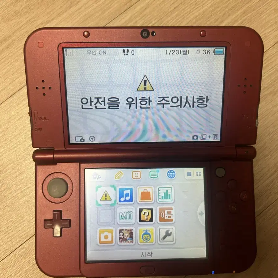 뉴 닌텐도 3dsxl 레드