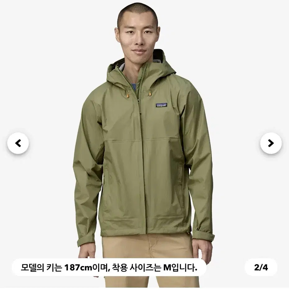 파타고니아 토렌쉘 3L 벅혼그린