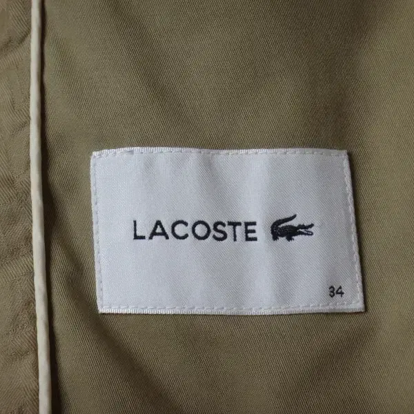 (34) 라코스테 lacoste 여성 트렌치 코트