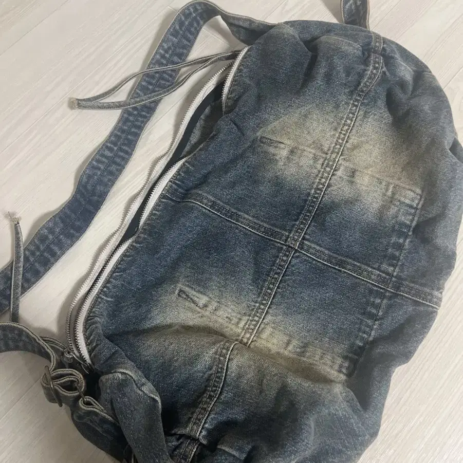 스컬프터 Denim Duffle Bag Vintage tint