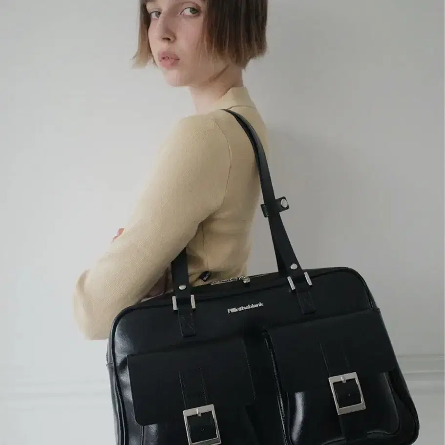 필인더블랭크 PK Shoulder Bag (black)