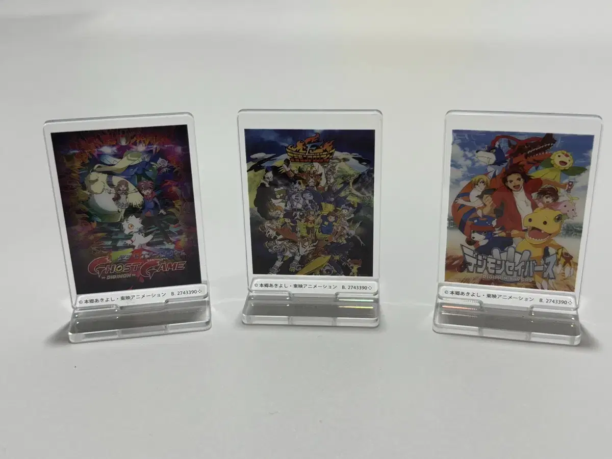 Digimon poster acrylic stand Gacha for sale