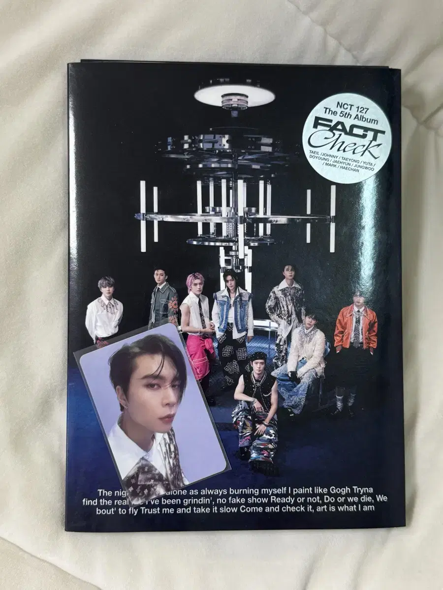 NCT 127 Fact Check Unsealed Album (including Photocard)