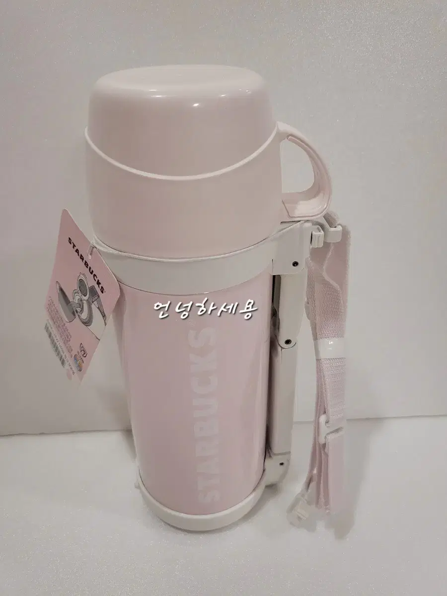 (택포) 스타벅스 FFW 사이렌  핑크 보온병 1000ml.핑크 바주카포