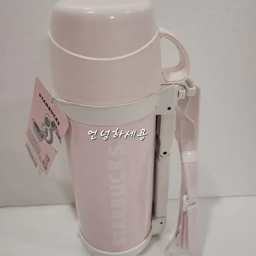 (택포) 스타벅스 FFW 사이렌  핑크 보온병 1000ml.핑크 바주카포