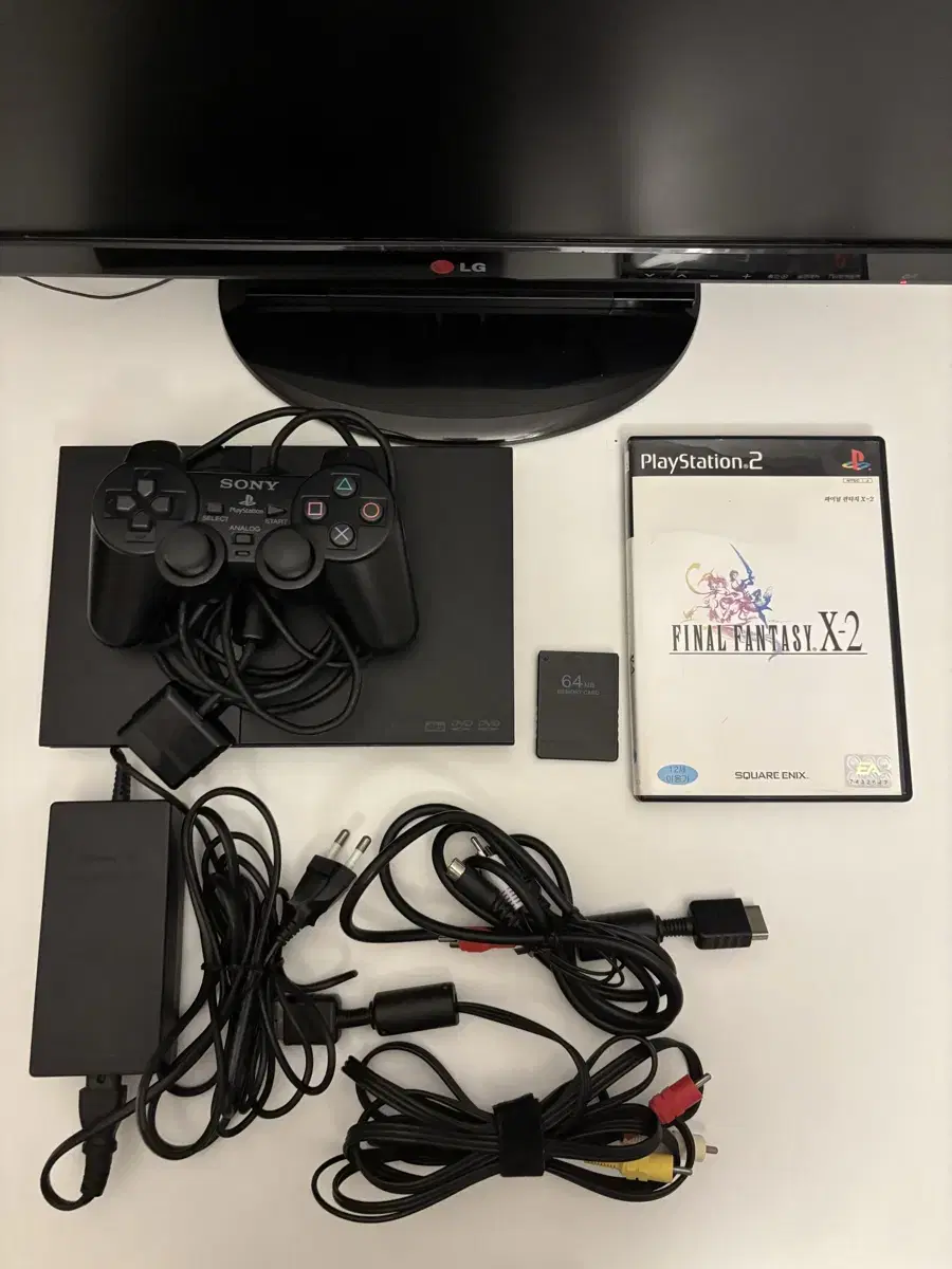 한국정발판 ps2 슬림 scph-70005