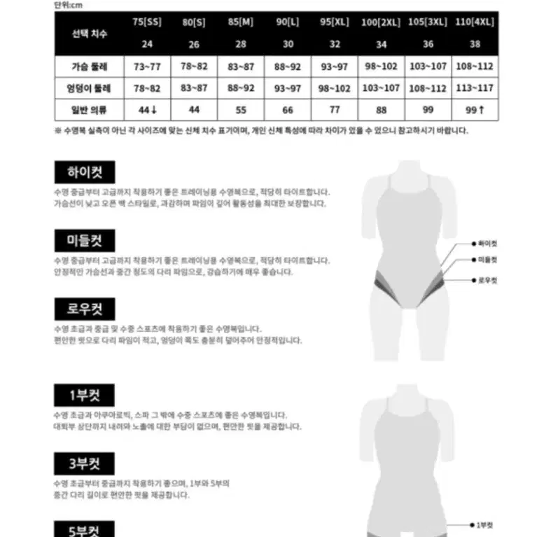 후그 썬데이지 하이컷 V-back  WHM1655 원피스 수영복