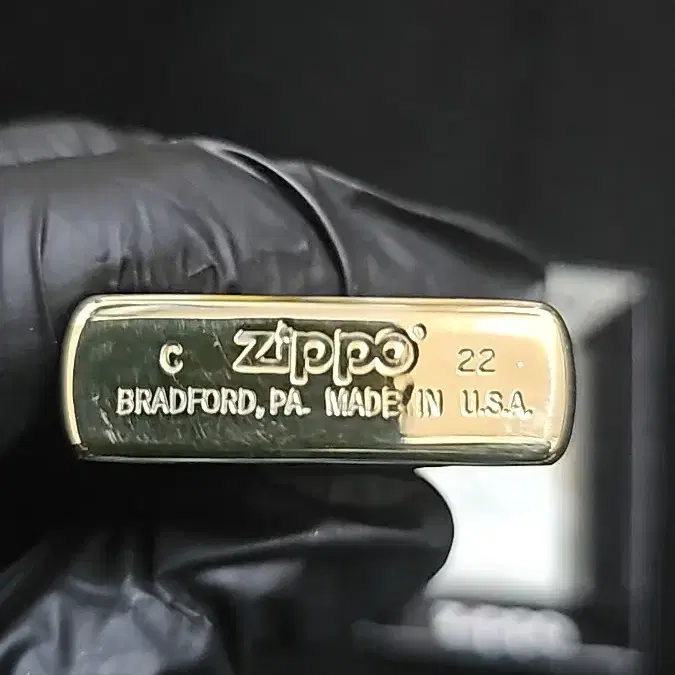 (새상품) 지포 zippo 마블 아이언맨 한정판 골드