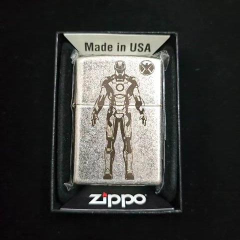 (새상품) 지포 zippo 마블 아이언맨 한정판 엔틱