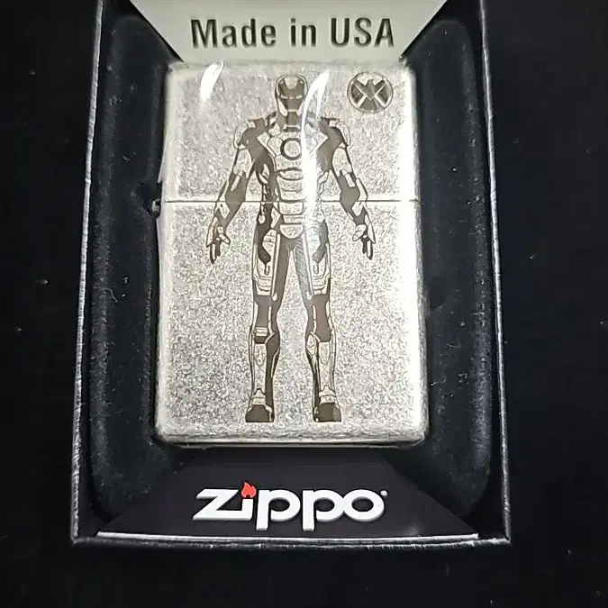 (새상품) 지포 zippo 마블 아이언맨 한정판 엔틱