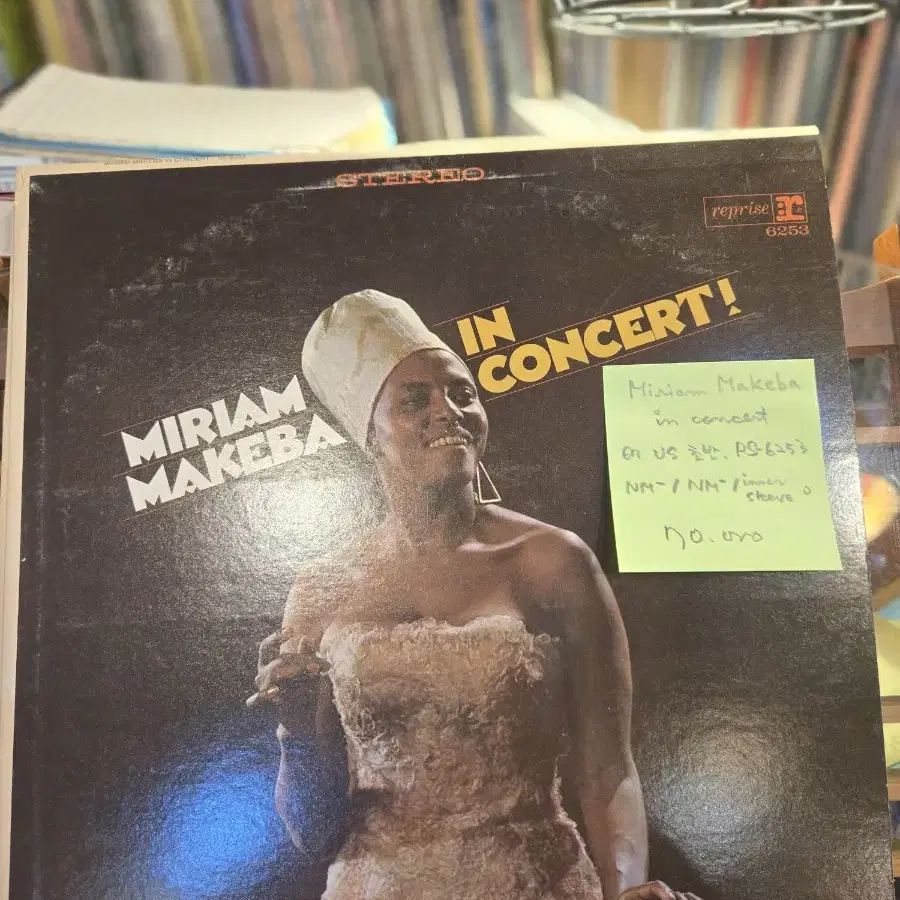 Miriam Makeba.in concert.67.US.초반.민트급lp