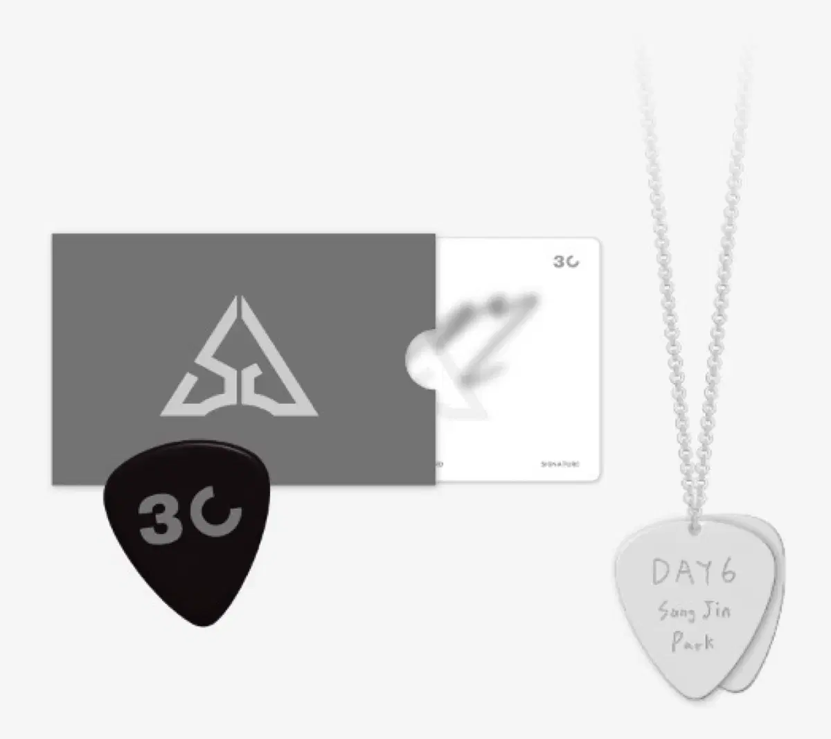 SUNGJIN GUITAR PICK NECKLACE SET - 30