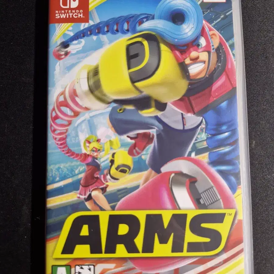 닌텐도 스위치 ARMS 게임칩