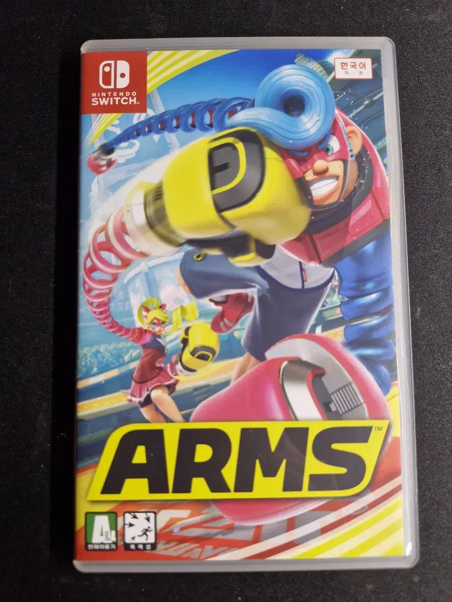 닌텐도 스위치 ARMS 게임칩