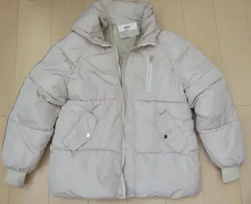 다운 자켓 크림색 Luv4ever M 사이즈 M사이즈