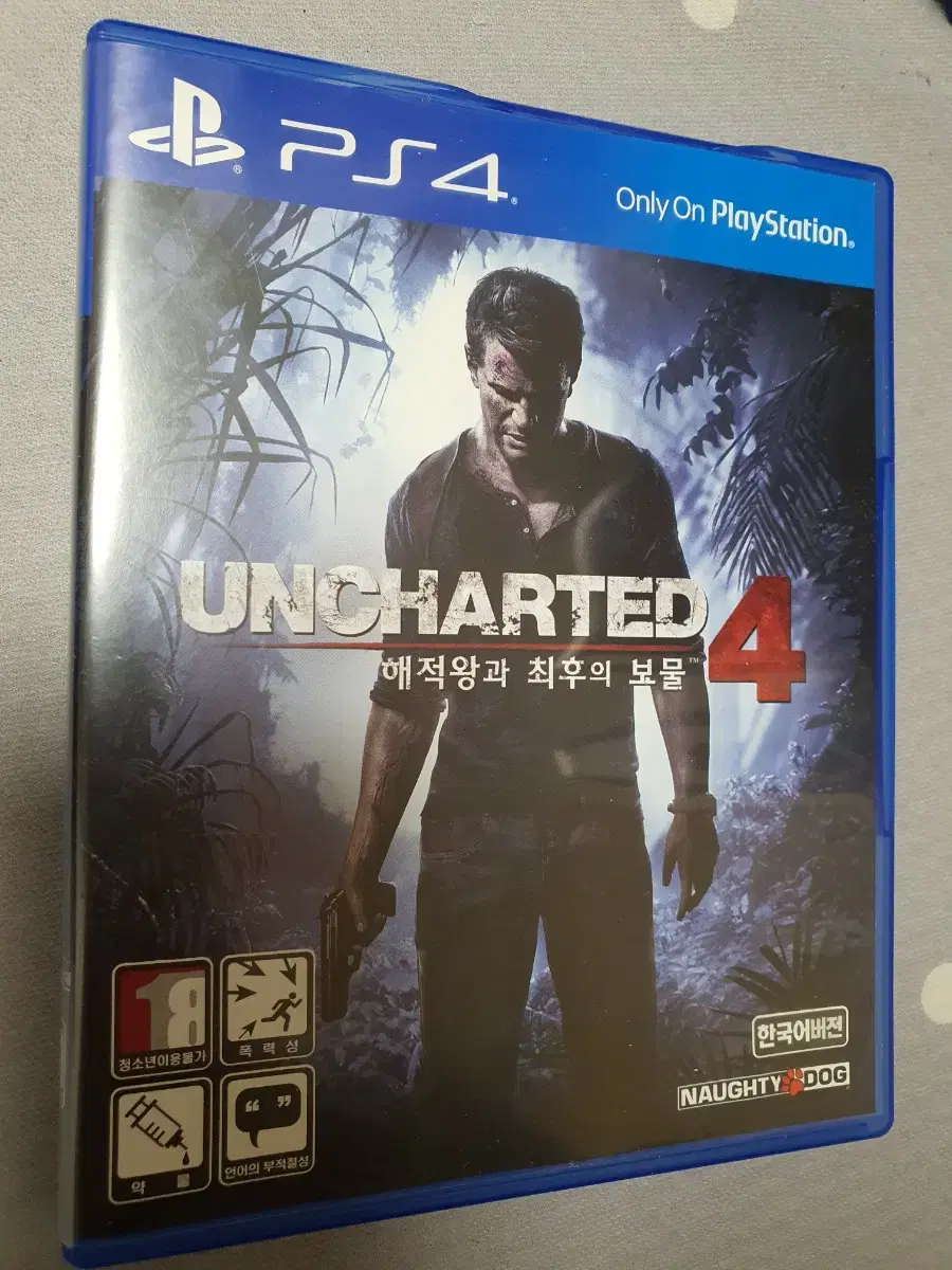 Fulls 4 Title Uncharted 4 Case Damaged