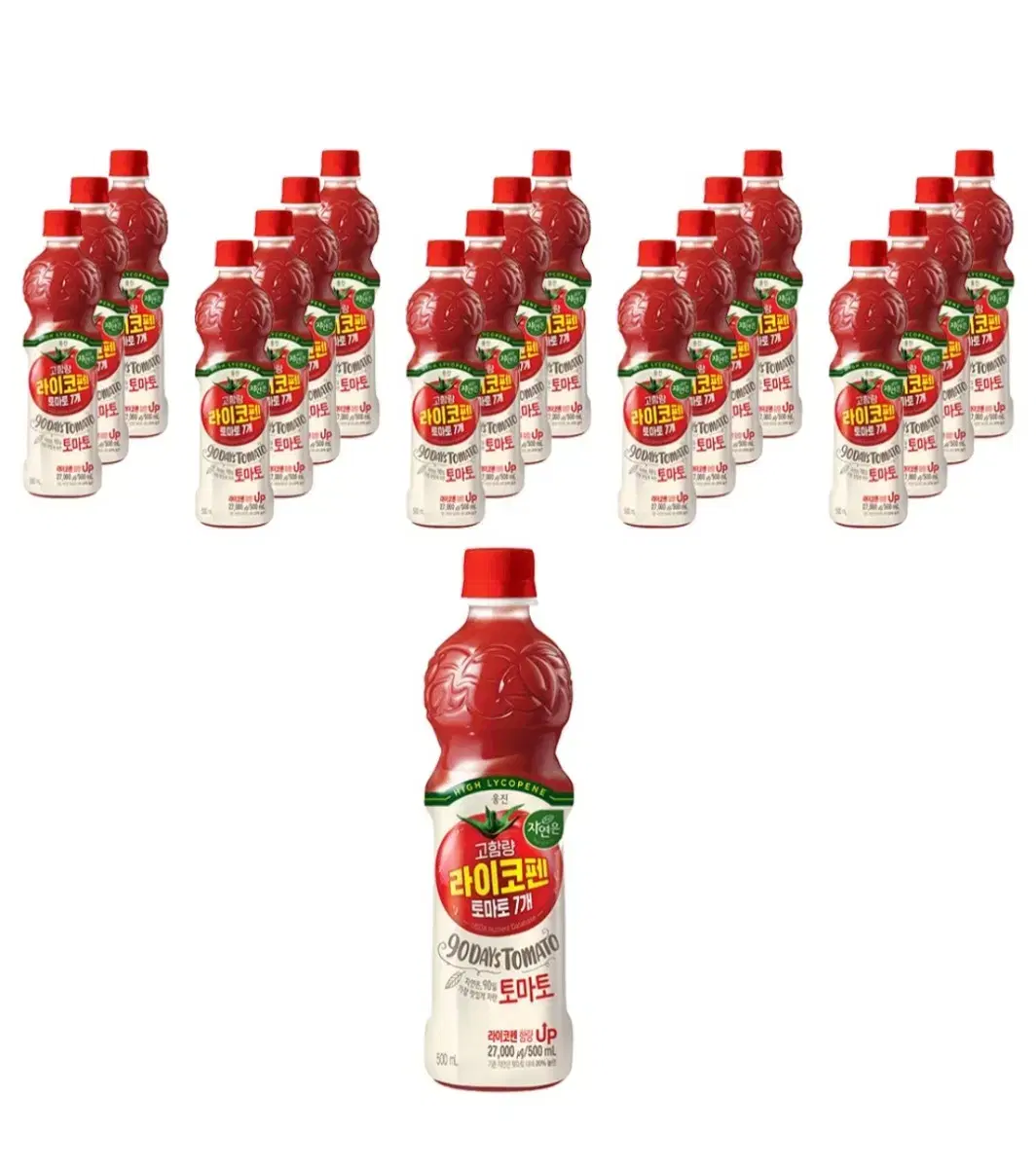 자연은 라이코펜 토마토, 500ml, 20개