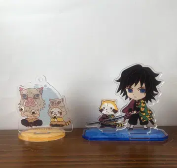 귀멸의 칼날 하시비라 이노스케 토미오카 기유 아크릴 스탠드 세트