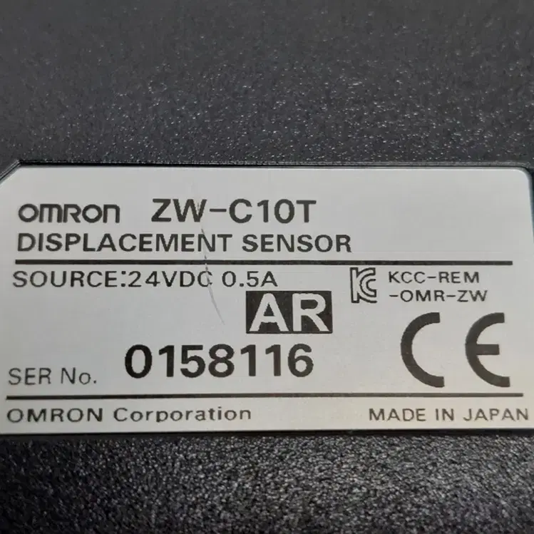 Omron ZW-C10T 오므론 동축 변위센스 (재고2대) 대당가격