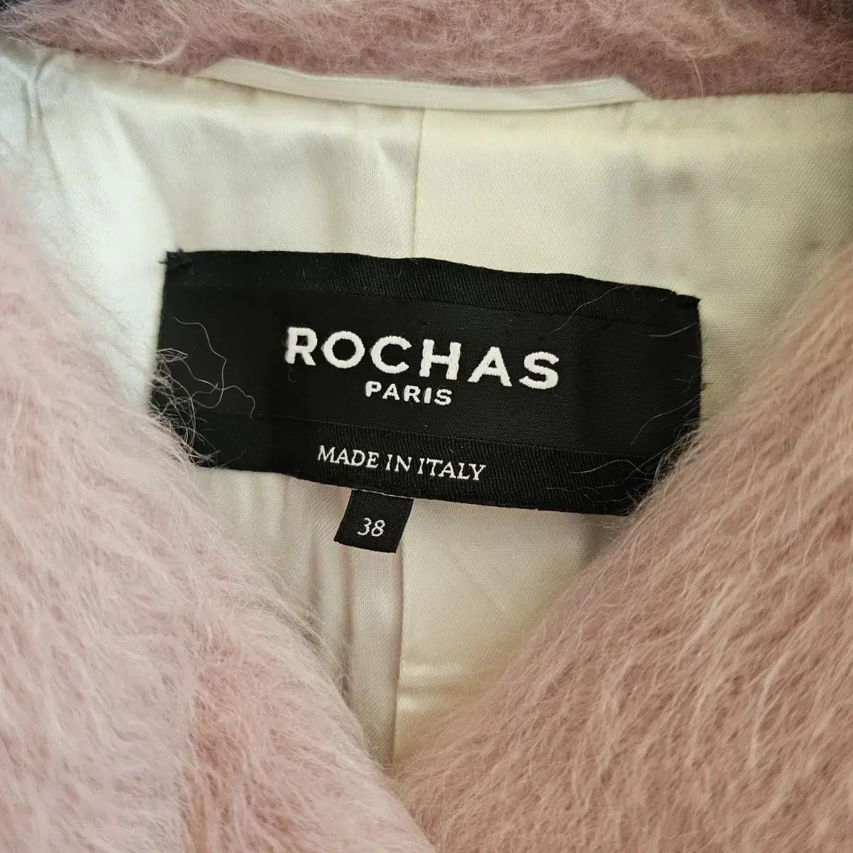 Rochas 로샤스 알파카 반코트 / 자켓 38