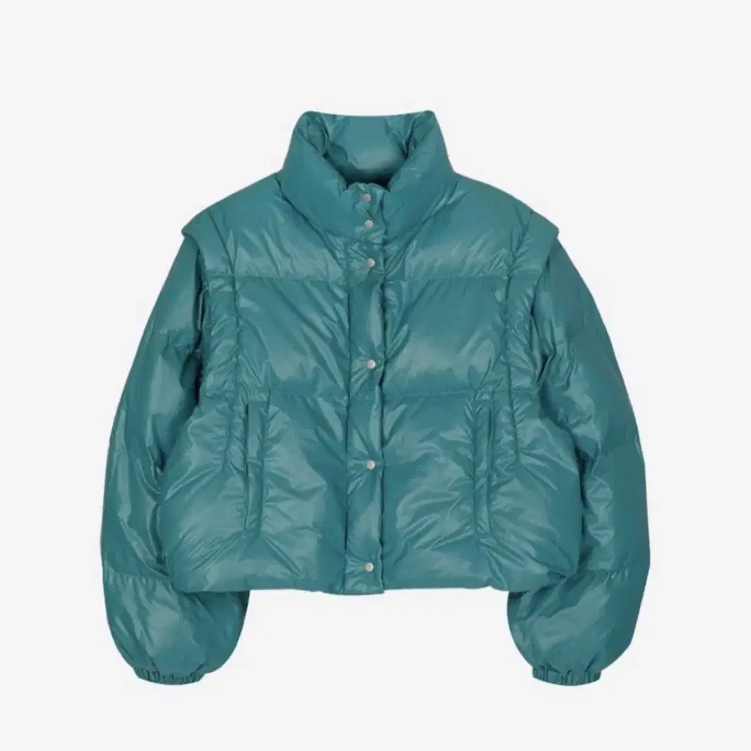 미네랄스튜디오 패딩2-WAY PUFFER / VEST (TURQUOIs)