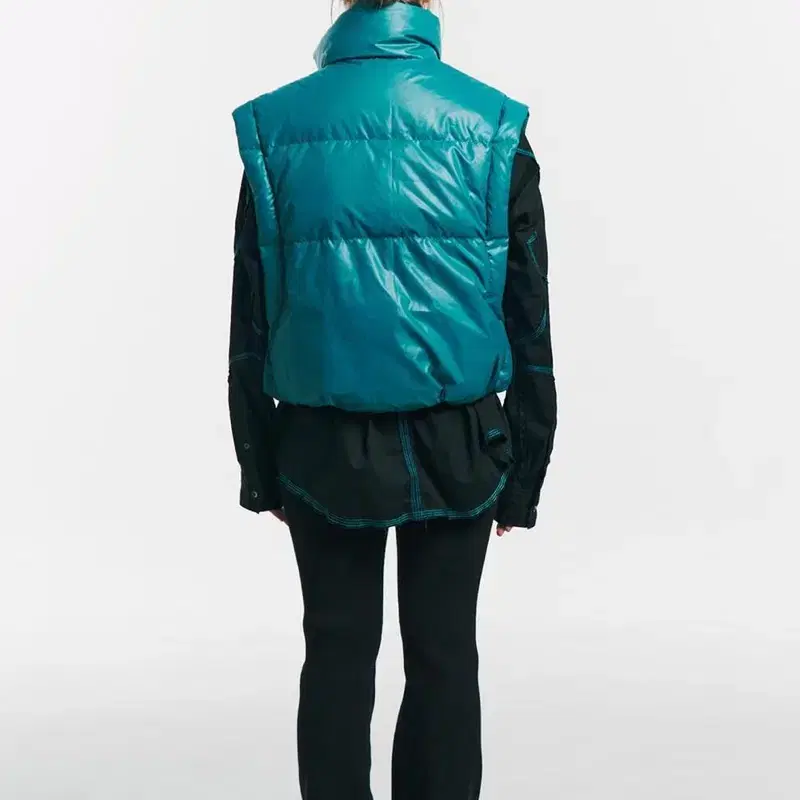 미네랄스튜디오 패딩2-WAY PUFFER / VEST (TURQUOIs)