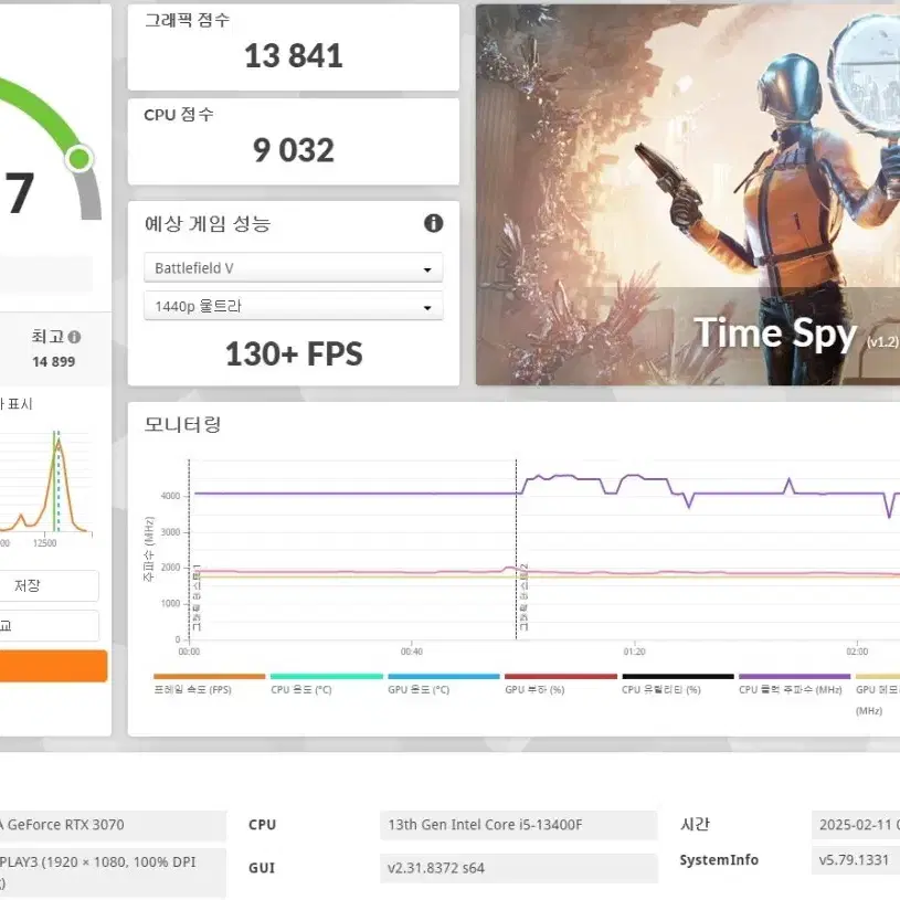 (안산/시흥) GAINWARD RTX3070 그래픽카드 판매