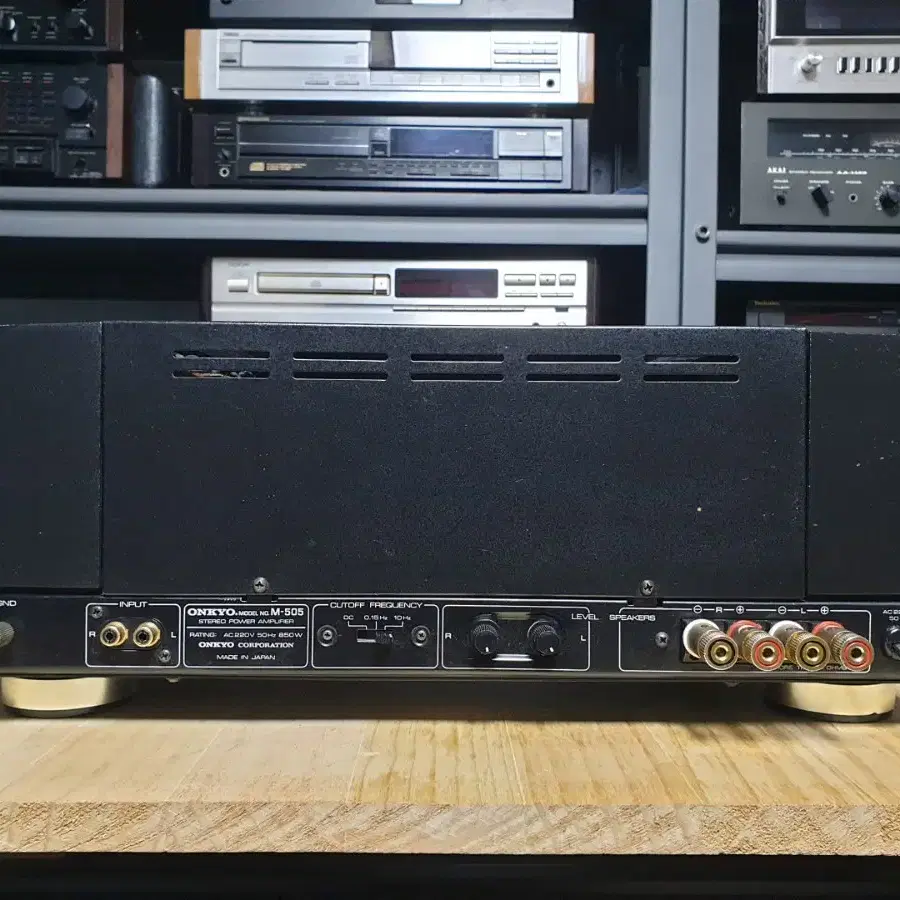 온쿄 파워앰프 ONKYO M-505