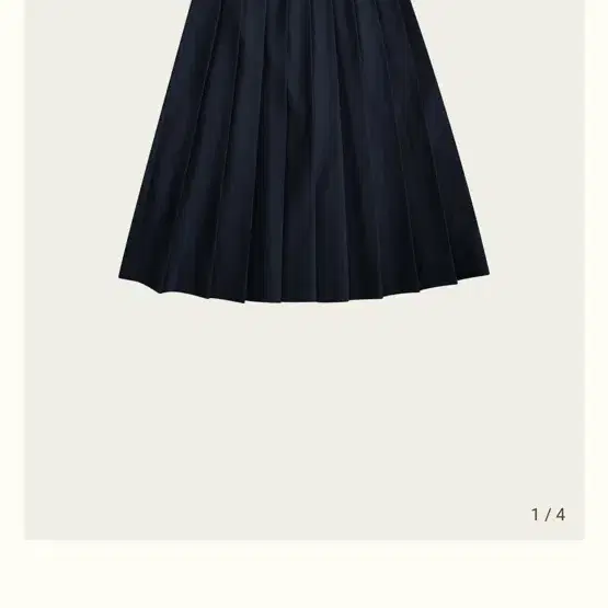 ribbonbit Pleated Midi Skirt m사이즈