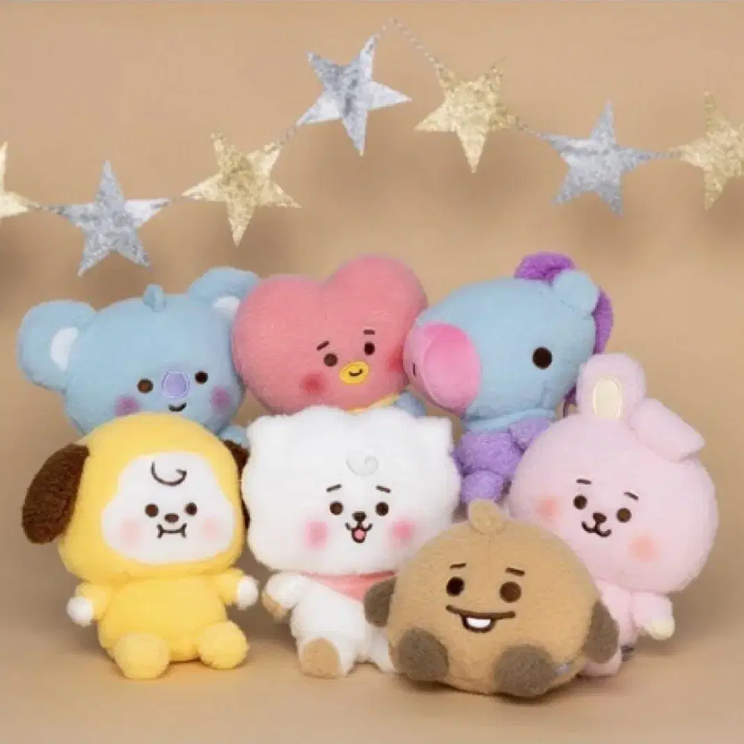 BTS 라인프렌즈 일본한정 BT21 알제이 RJ