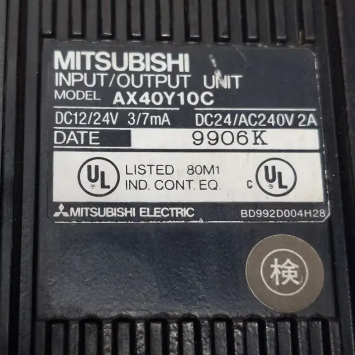 미쓰비시 AX40Y10C Input/Output PLC