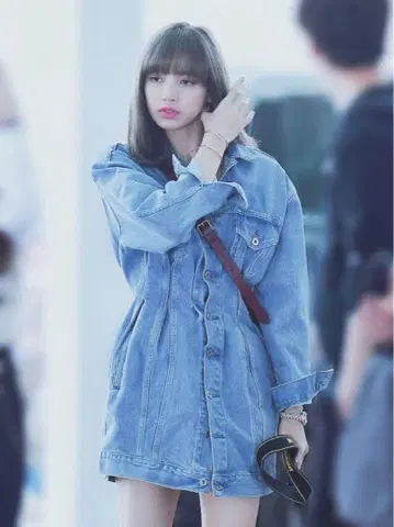 리바이스 데님 원피스 빅 E