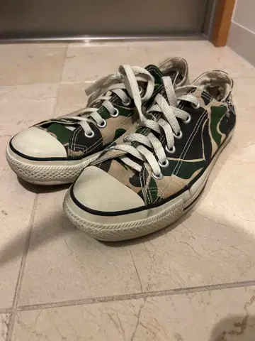 80년대 USA제 컨버스 83 카모 스니커즈