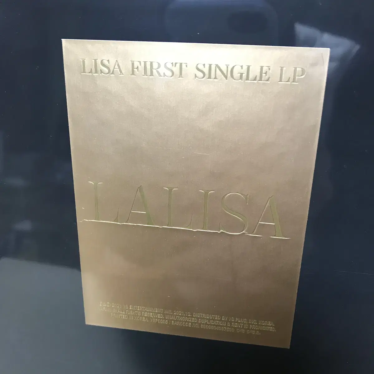 [미개봉/한정반/LP] 블랙핑크 리사 FIRST SINGLE LALISA