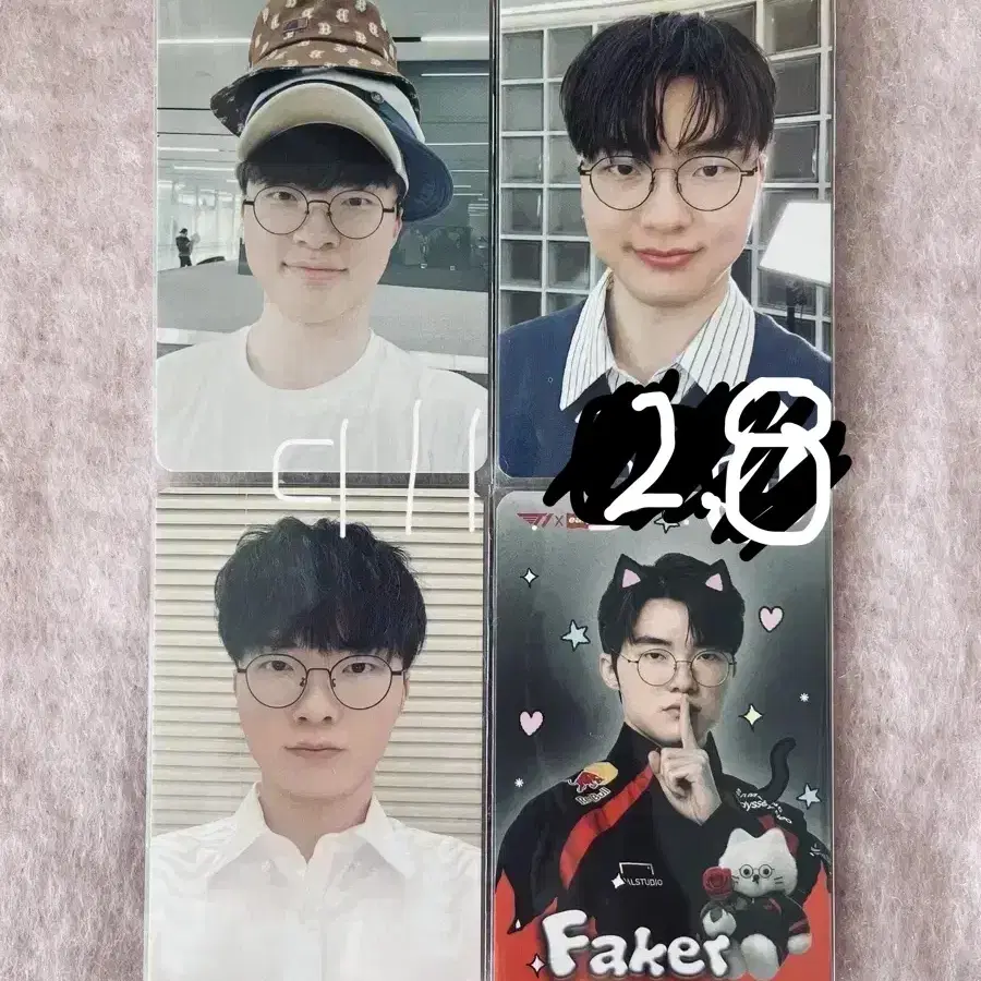 t1 faker 티원 페이커 포카 포토카드 아라치 어프어프 포카 양도