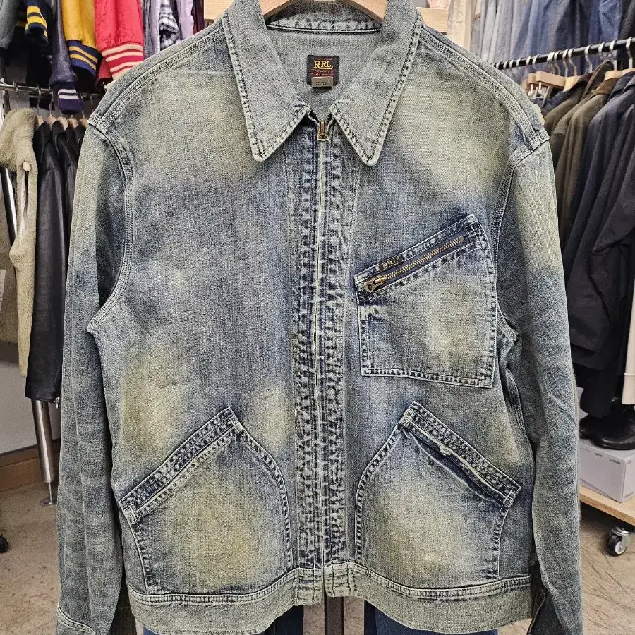 Vtg Double RL Denim Jacket