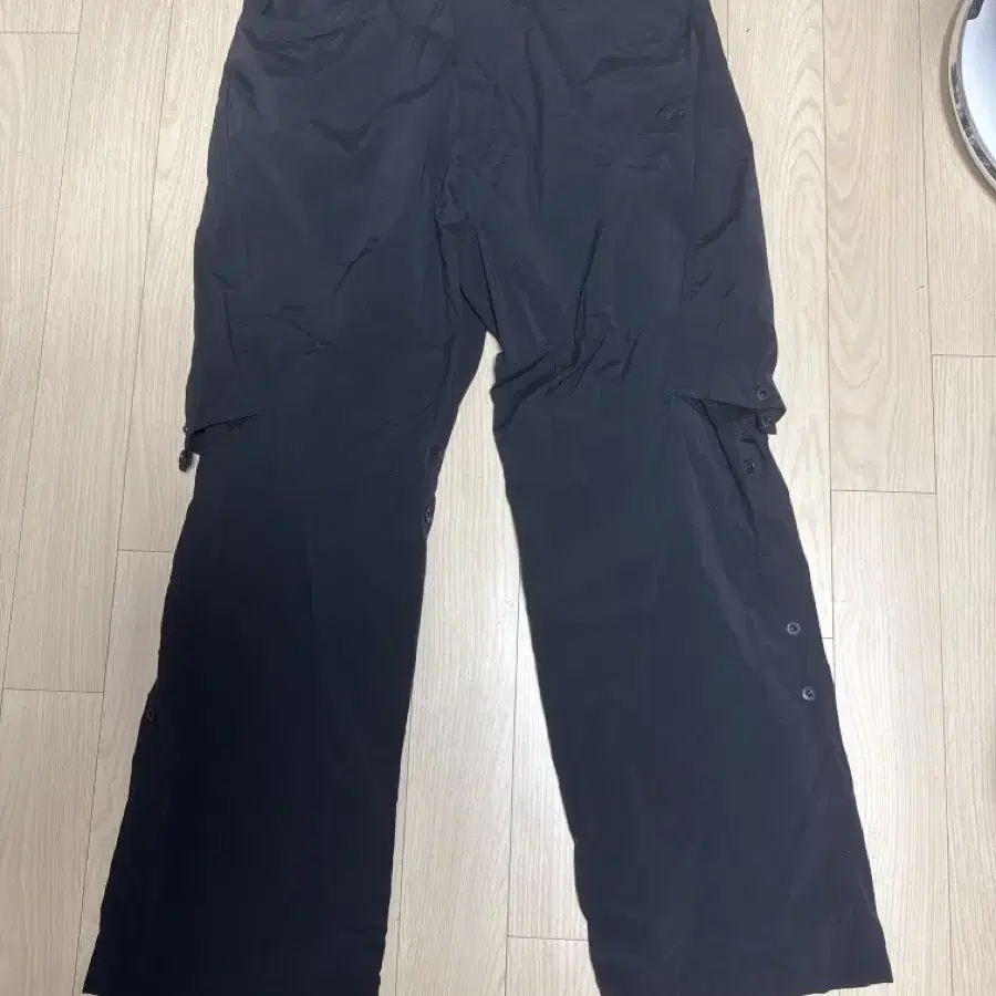 산산기어 Snap Stretch Pants Black - 24SS 3