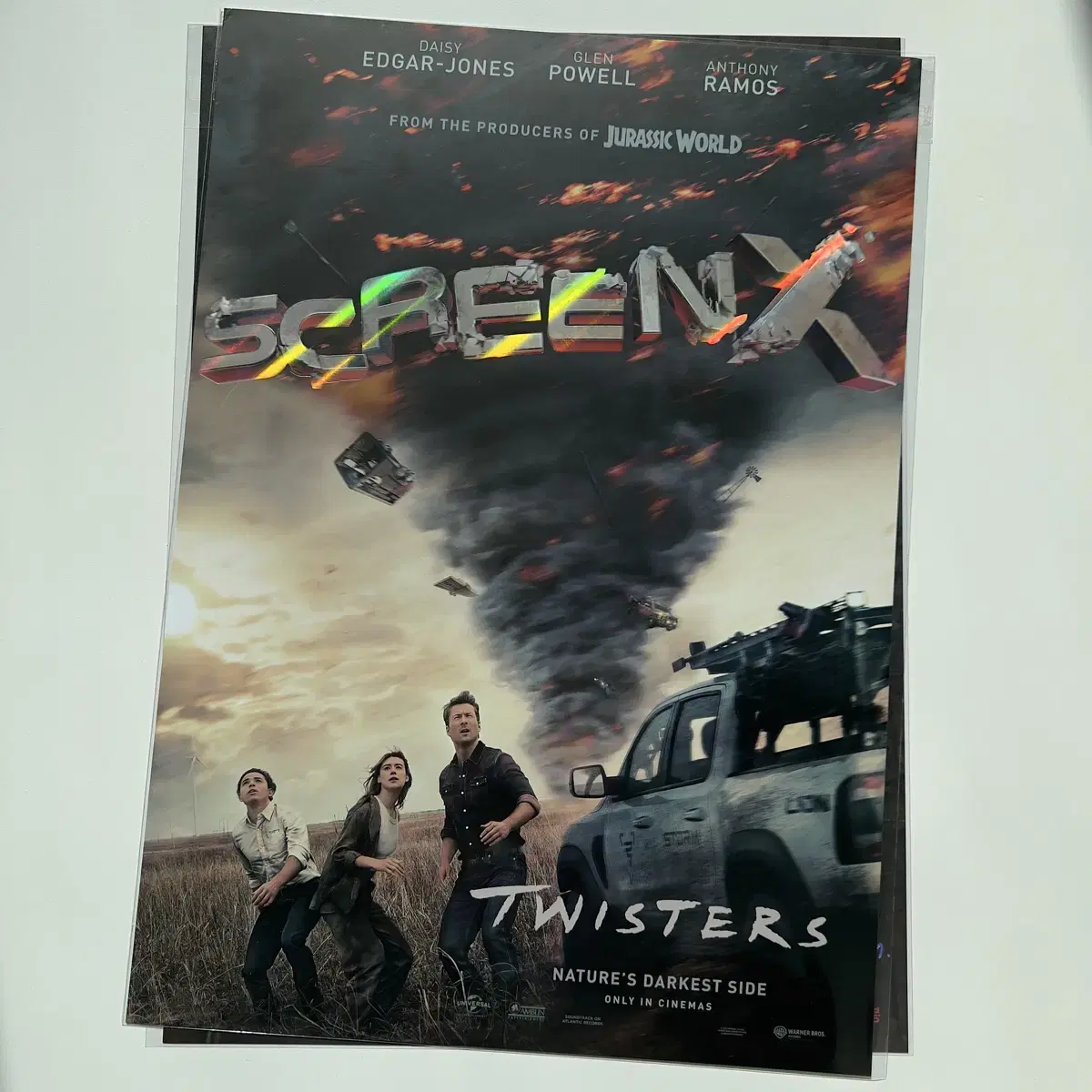 트위스터스 Screen X 포스터 스크린엑스 포스터 스엑