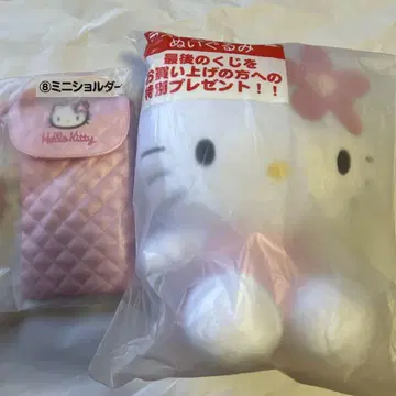 헬로키티복권 라스트 원 당첨 미니 숄더 2개 세트