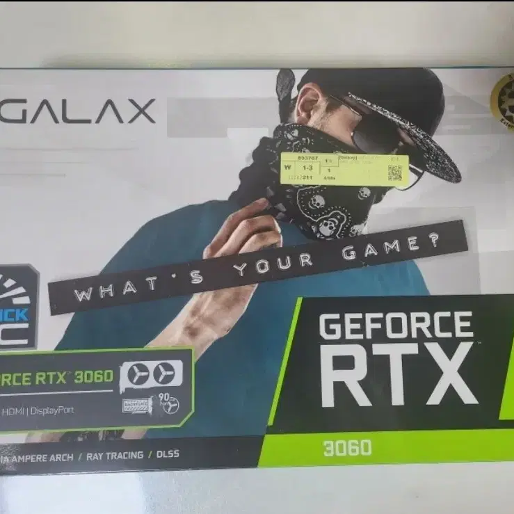 갤럭시 RTX 3060 12GB