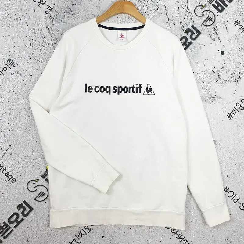 르꼬끄 LECOQ SPORTIF 맨투맨 화이트 2200053