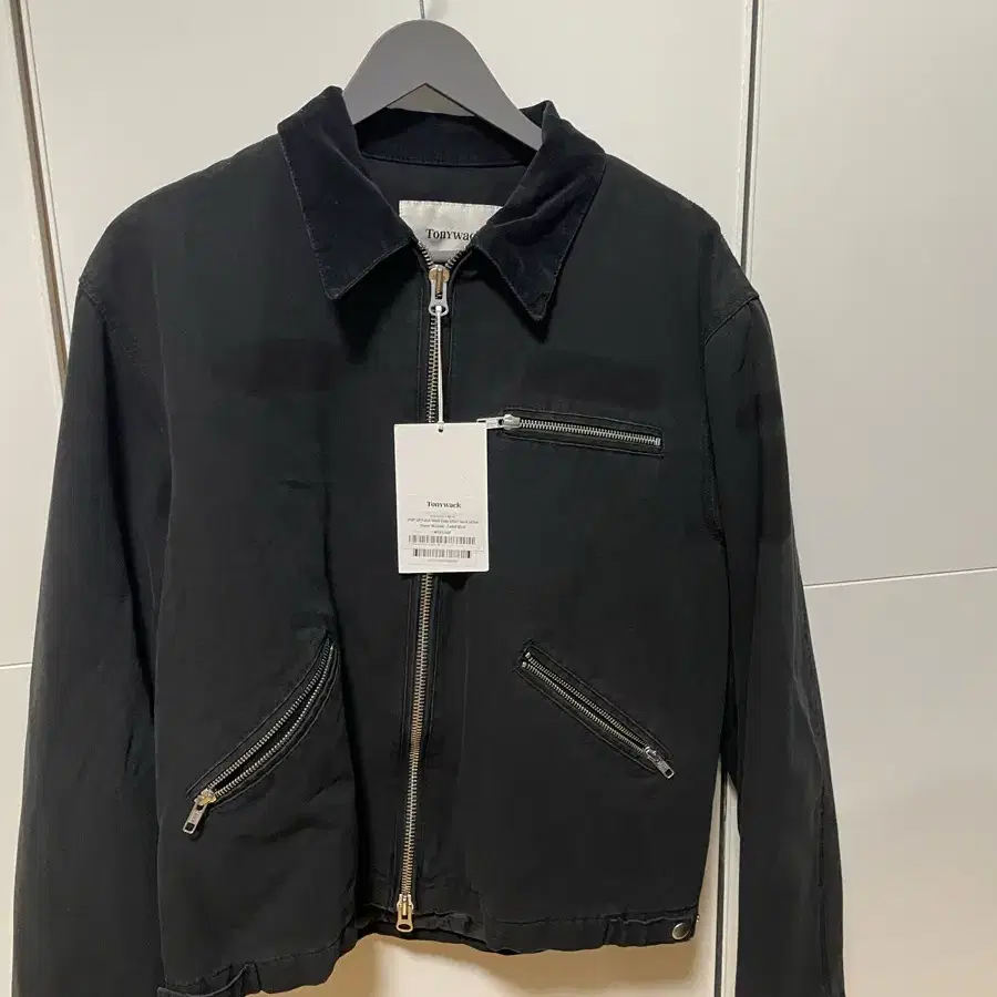 [M] 토니웩 Patch Fade-effect work jacket