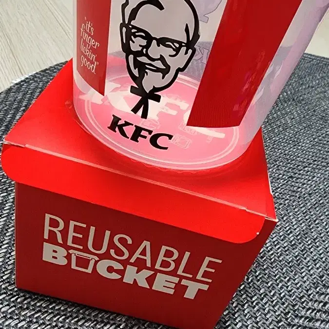 새제품)kfc버켓