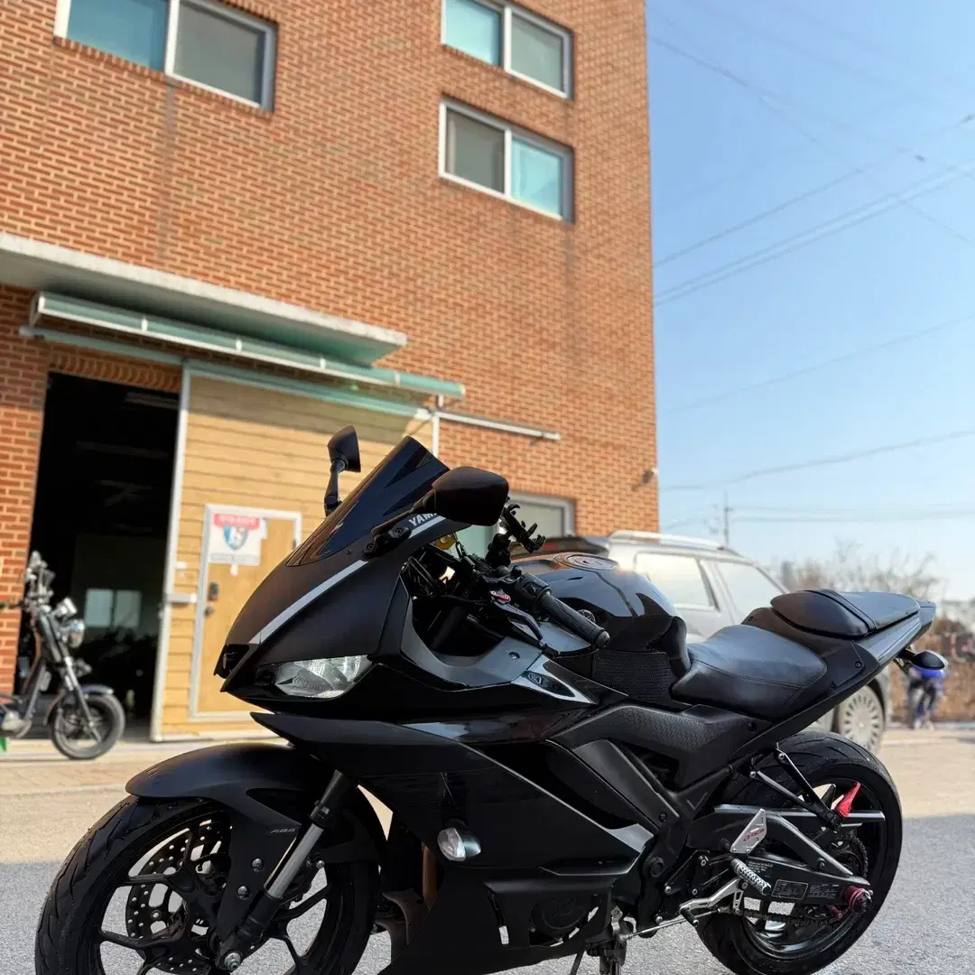 [점검완료]야마하 YZF-R3 20년식 오스틴머플러 구변 블랙 판매합니다