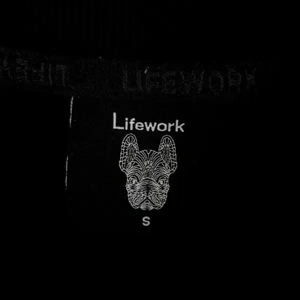 라이프워크 LIFEWORK 맨투맨 블랙 2200062